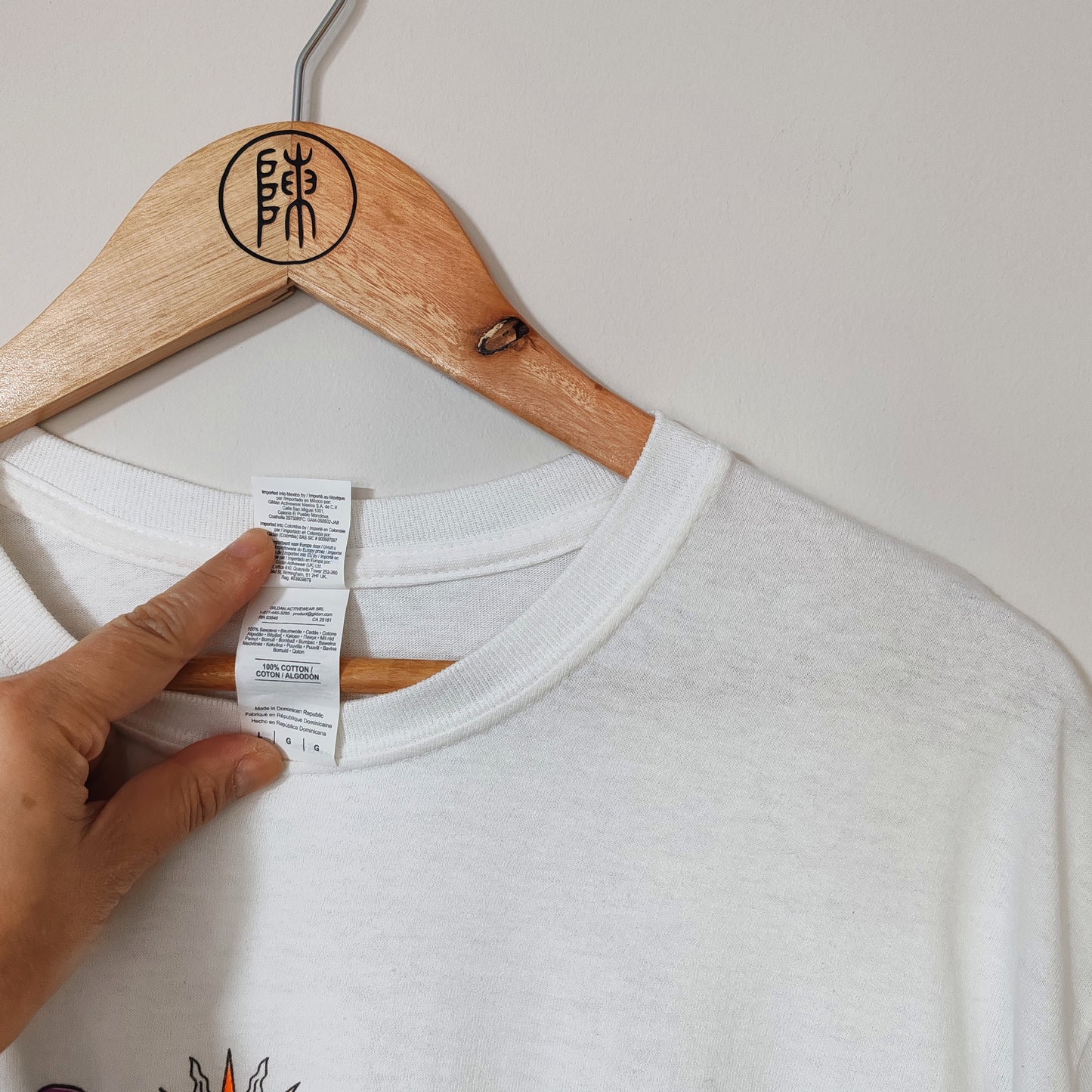 Los Angeles White Gildan T Shirt