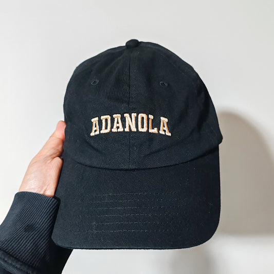 Adanola Black Embroidered Cap