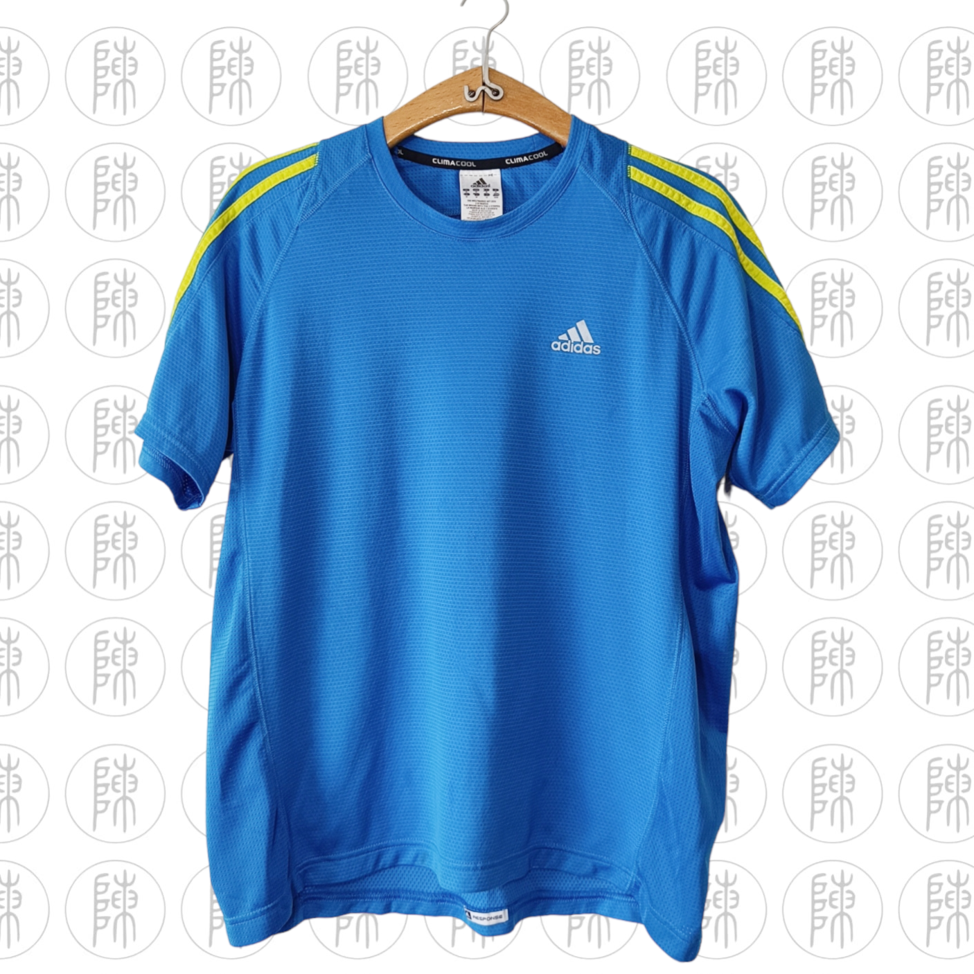 Blue Adidas Climacool T Shirt Preloved By Lilly Grace Chen
