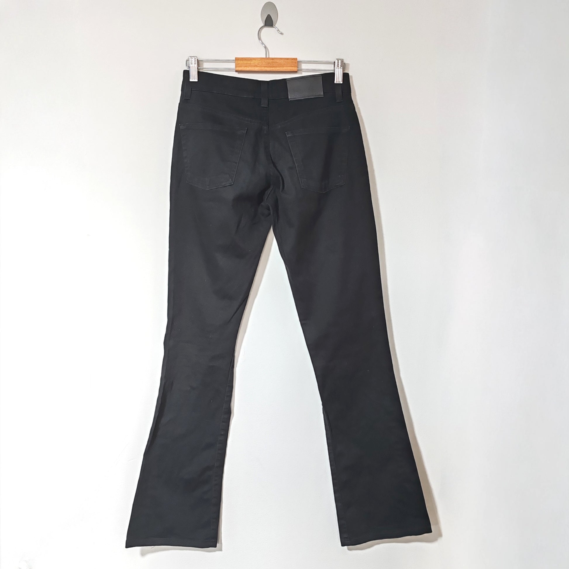 DKNY Jeans Black 5 Pocket Straight Leg Jeans