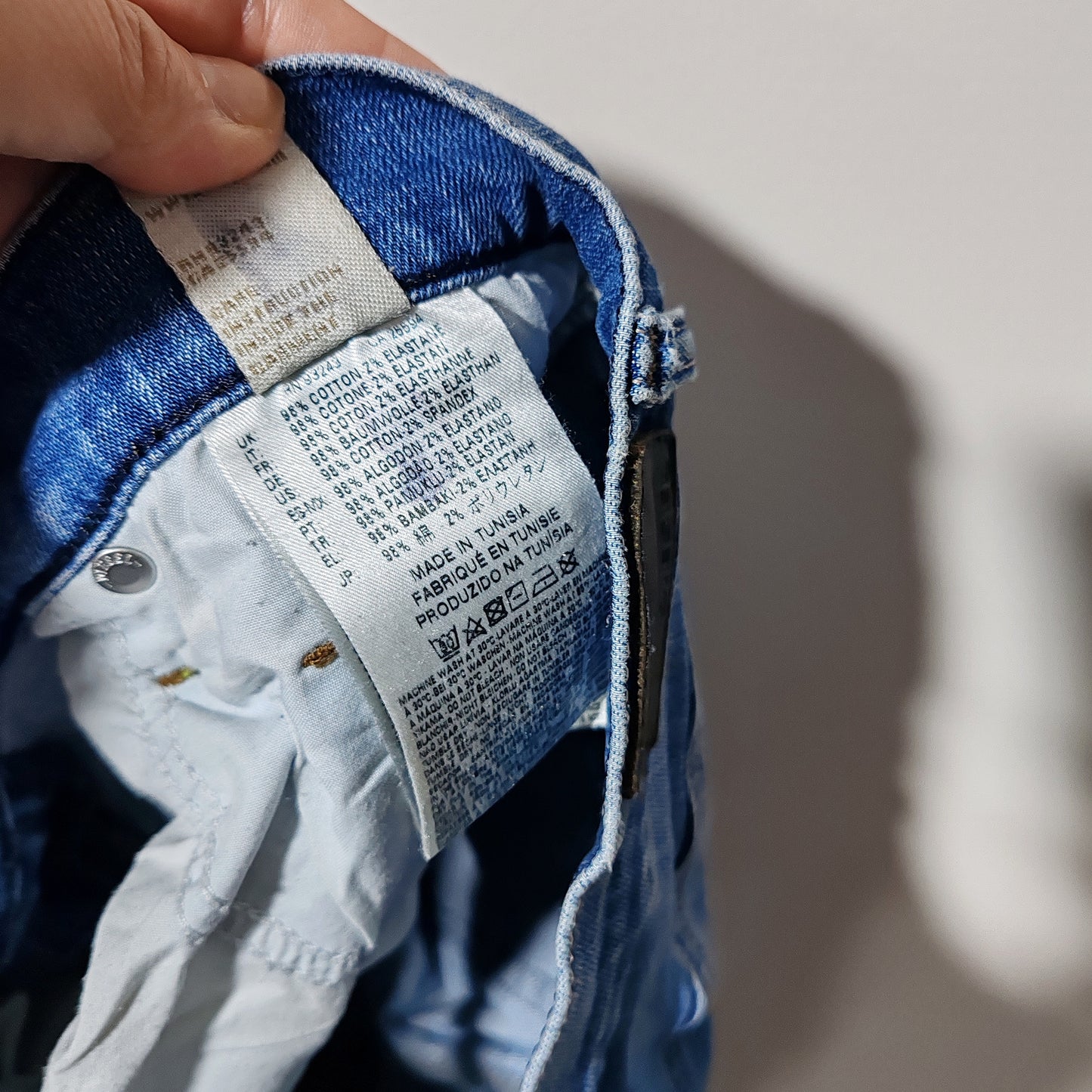 Diesel Gruppe Ankle Super Slim Skinny Low Waist W29 L32 Jeans