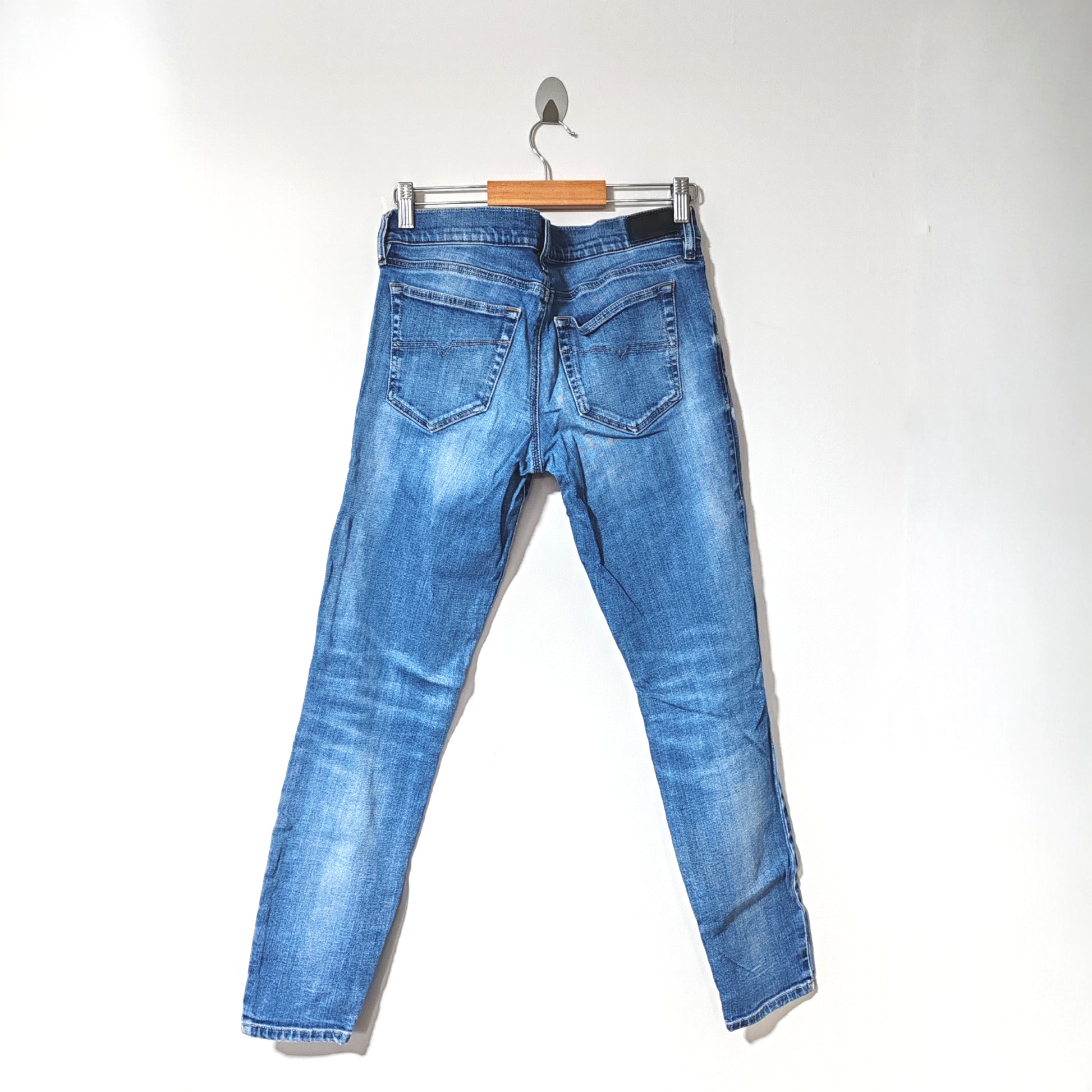 Diesel Gruppe Ankle Super Slim Skinny Low Waist W29 L32 Jeans