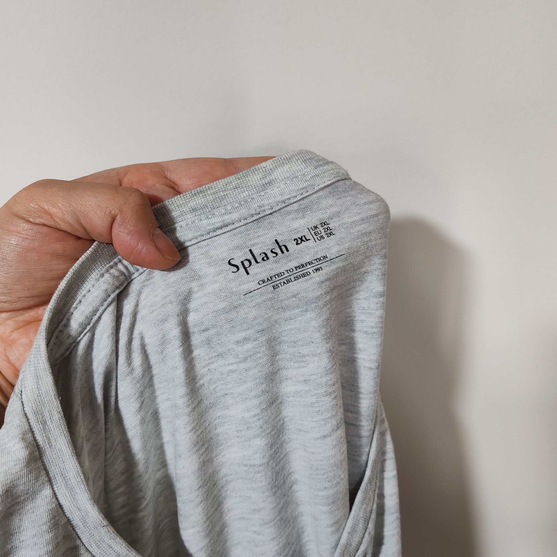 Live Everyday Like It's Warped Grey Splash T Shirt