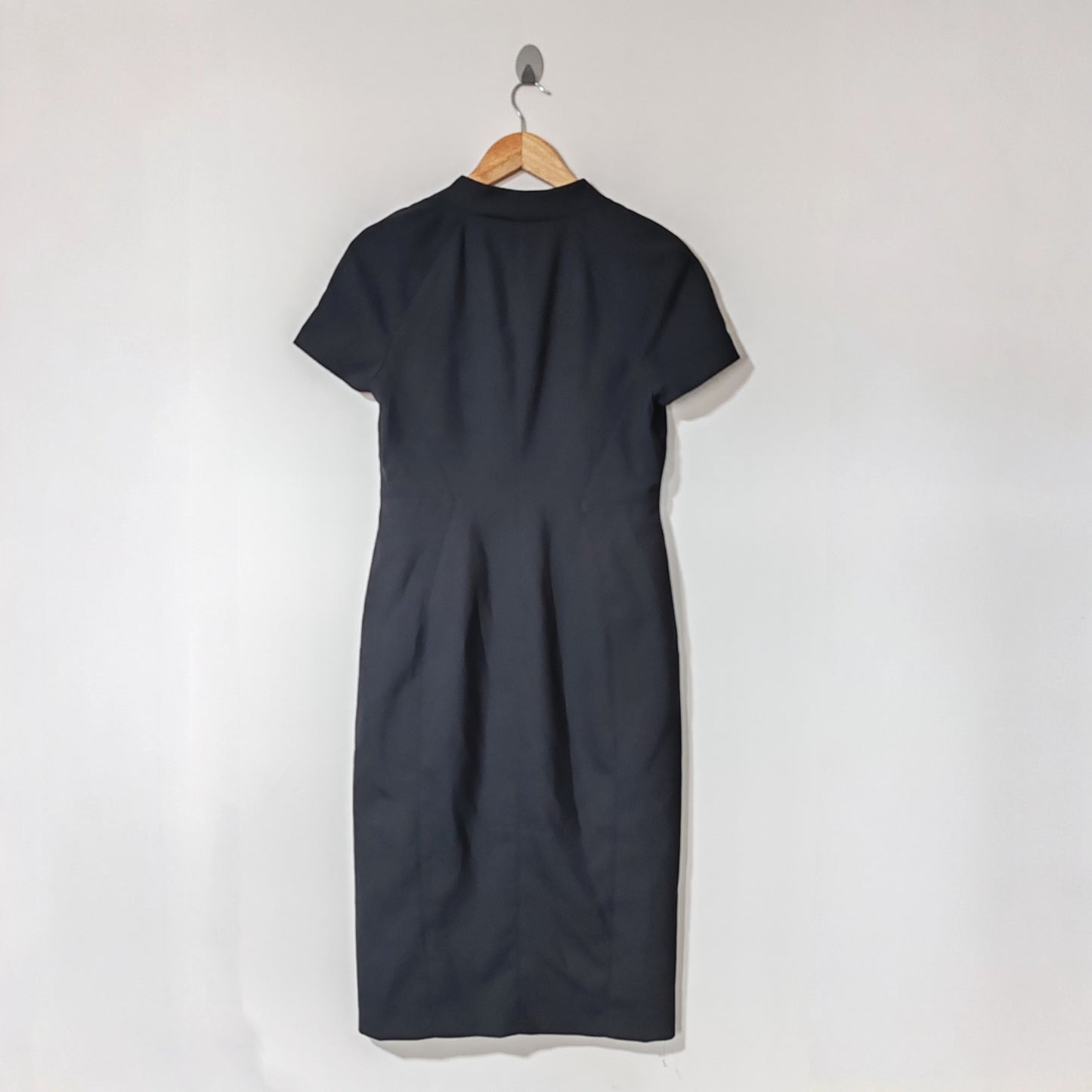 Marks & Spencer Per Una Speziale Black Zip Midi Dress