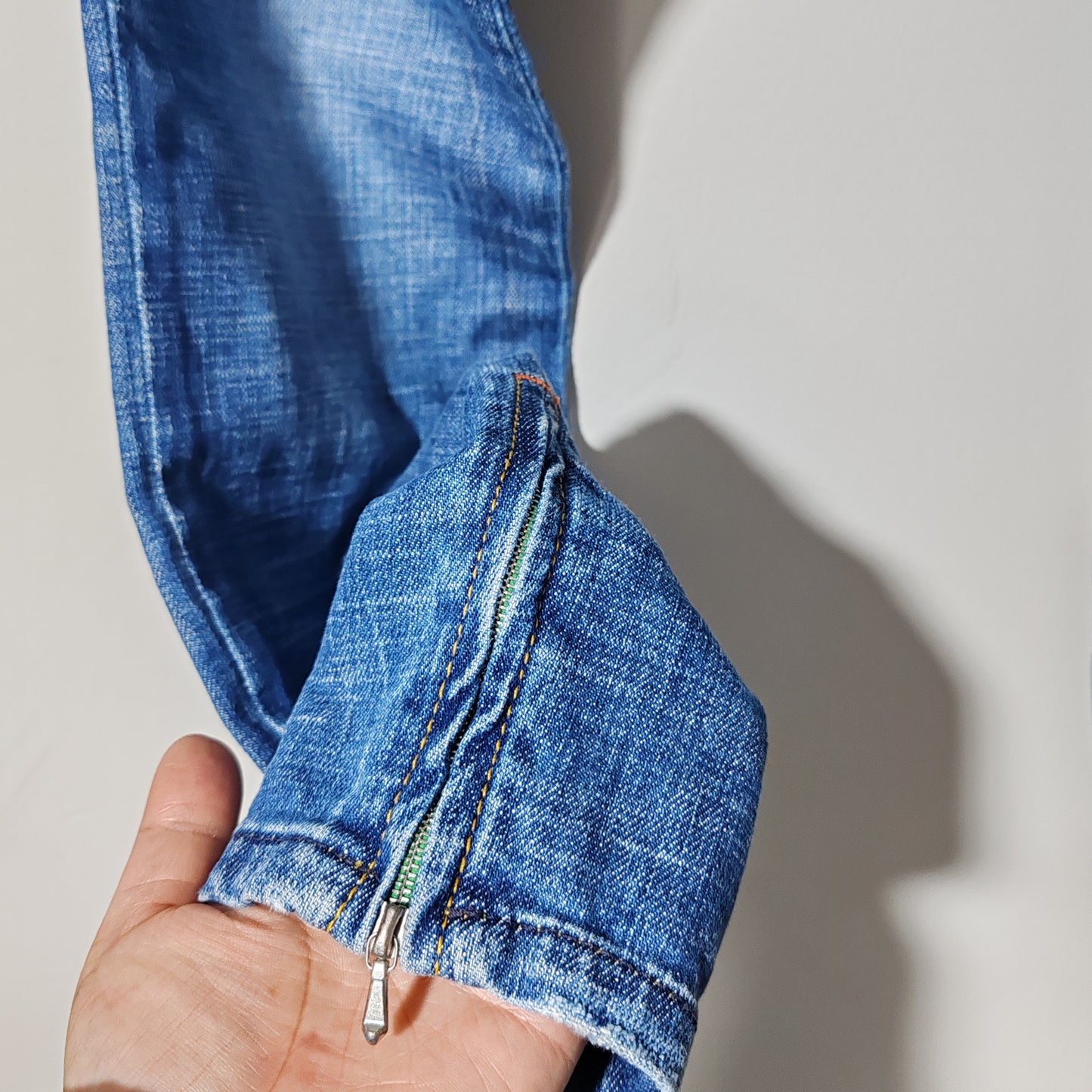 Miss Sixty J Lot Skinny Zip Ankle Vintage Jeans