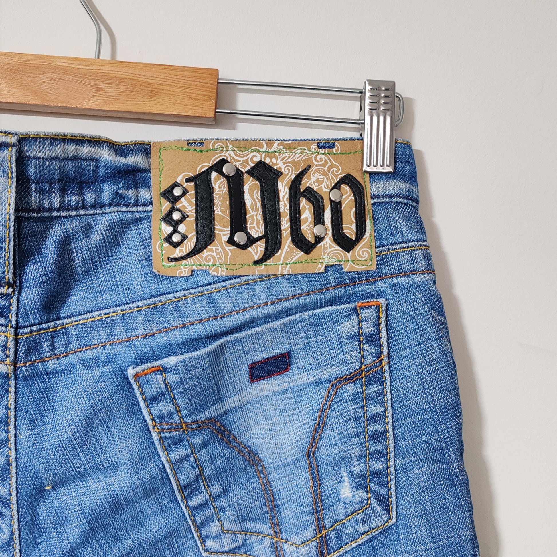 Miss Sixty J Lot Skinny Zip Ankle Vintage Jeans