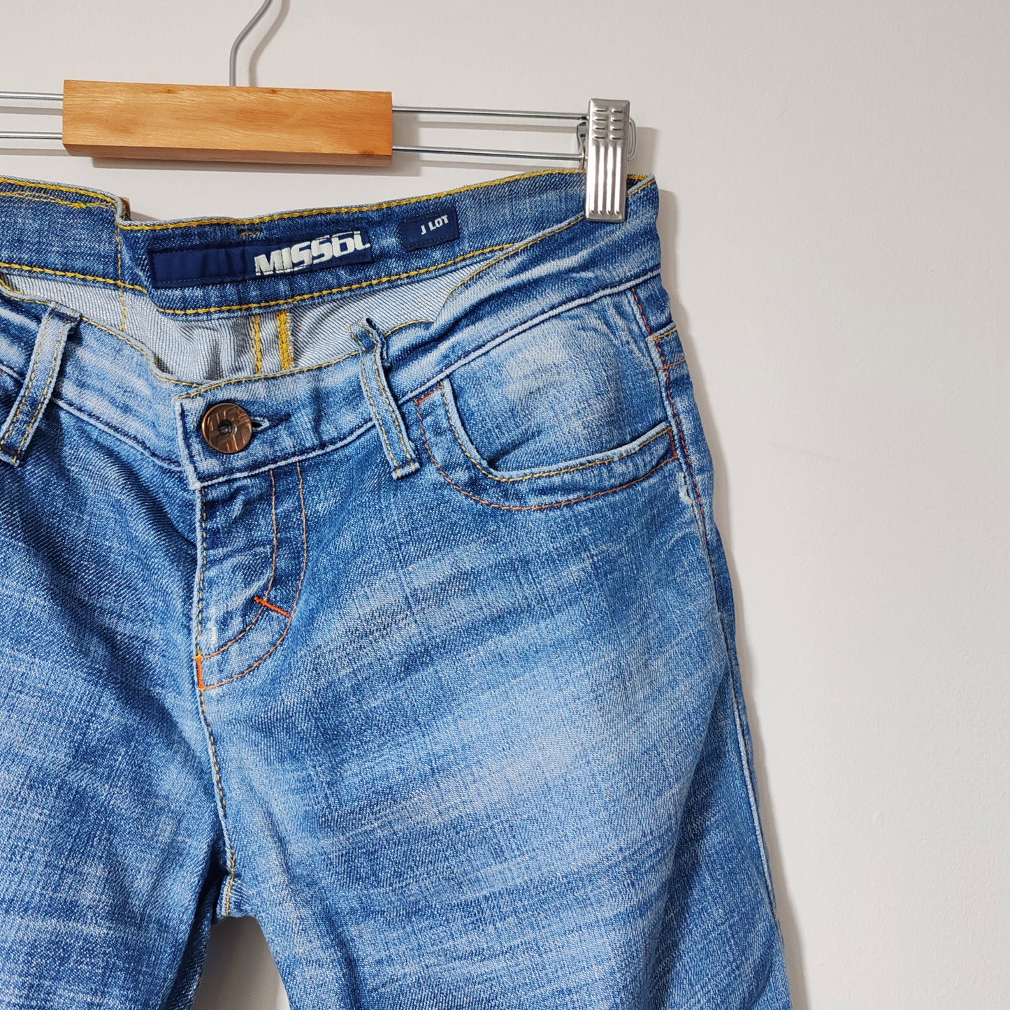 Miss Sixty J Lot Skinny Zip Ankle Vintage Jeans