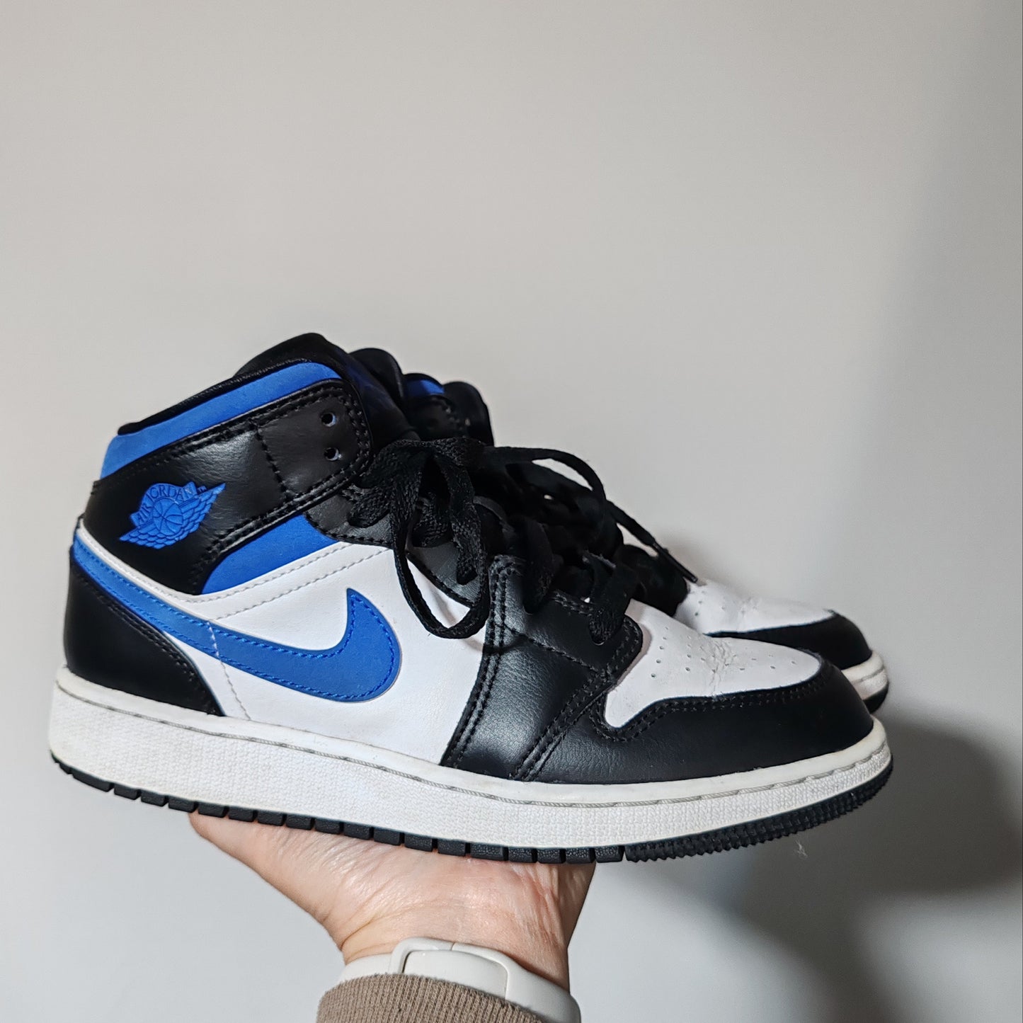 Nike Air Jordan 1 Mid Racer Blue Trainers