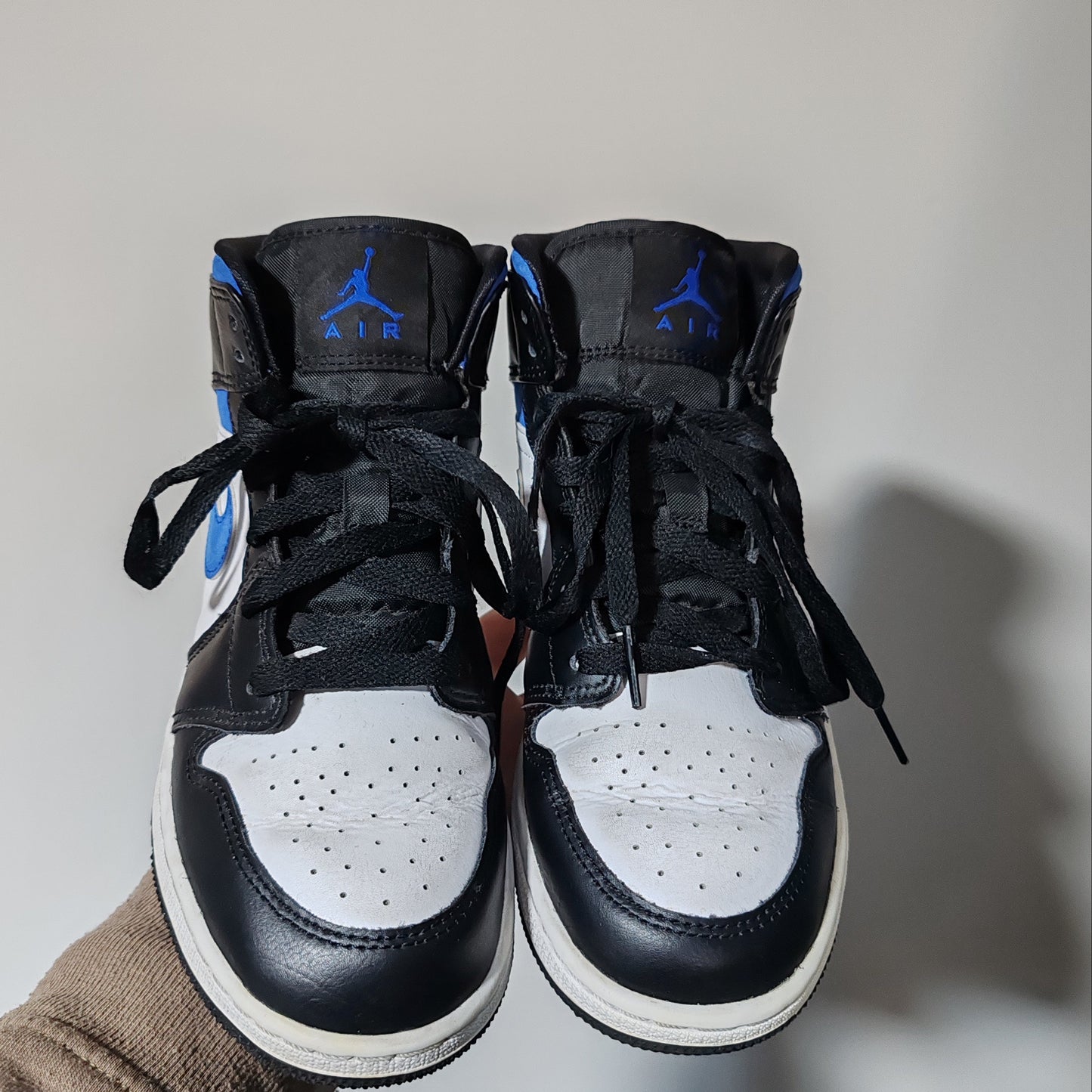 Nike Air Jordan 1 Mid Racer Blue Trainers