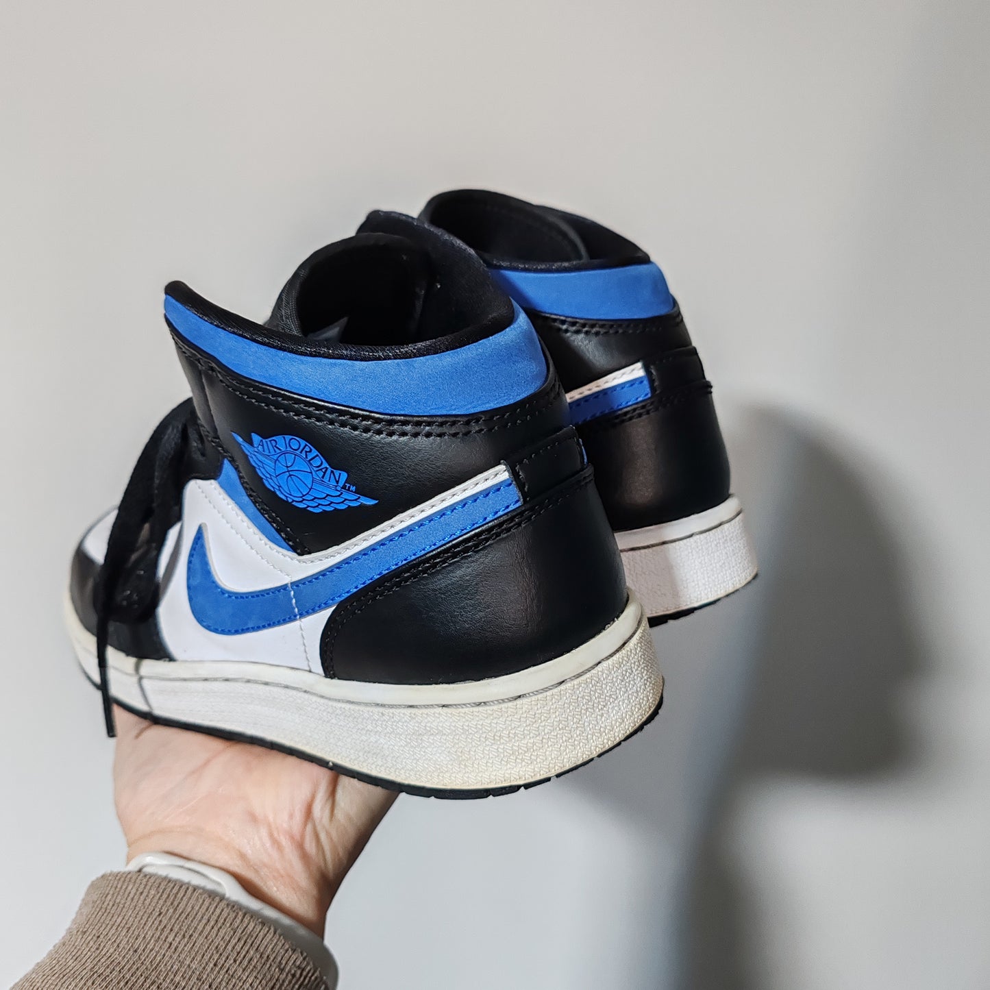 Nike Air Jordan 1 Mid Racer Blue Trainers