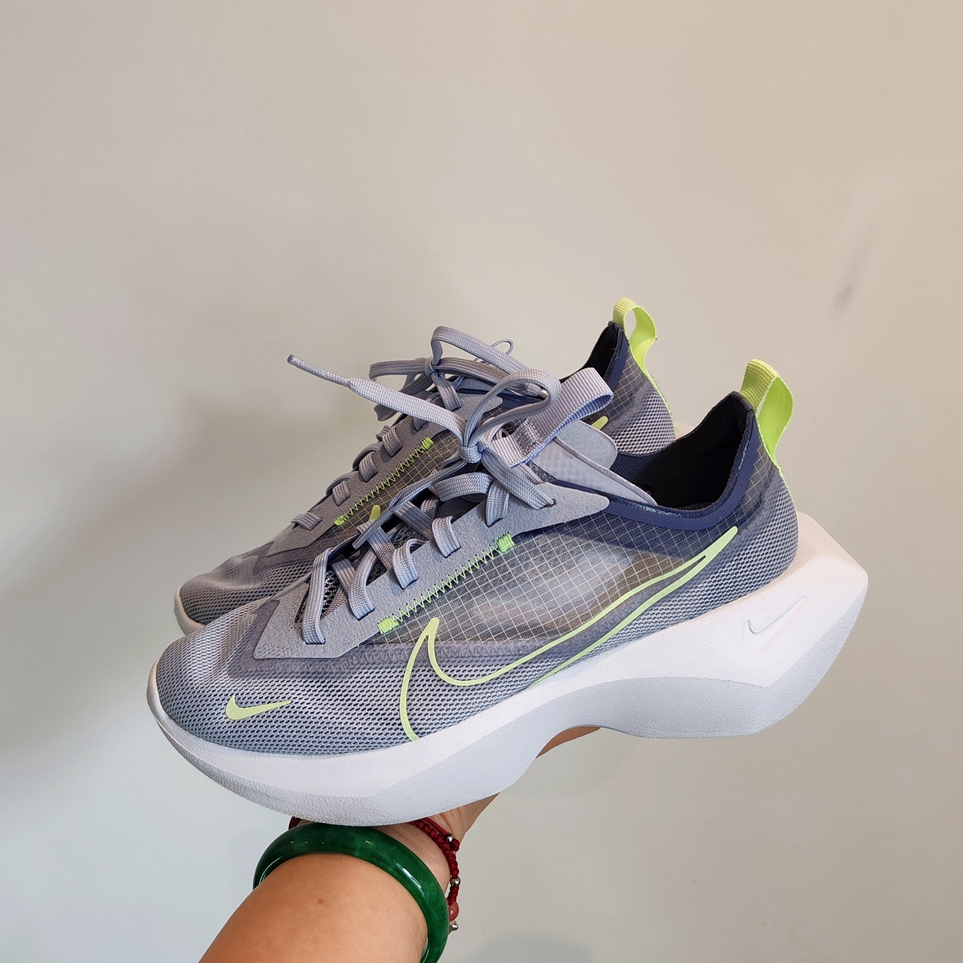 Nike Vista Lite Ghost Barely Volt Grey Trainers