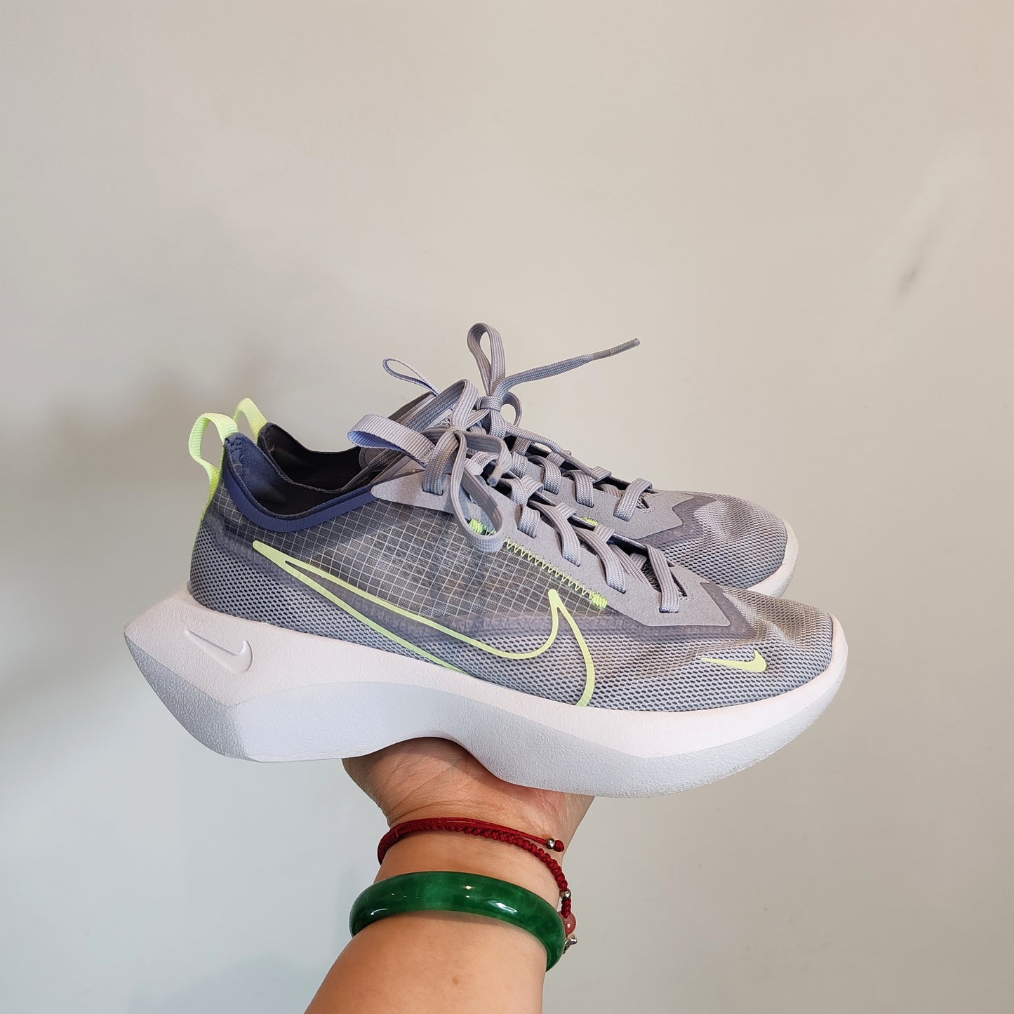 Nike Vista Lite Ghost Barely Volt Grey Trainers