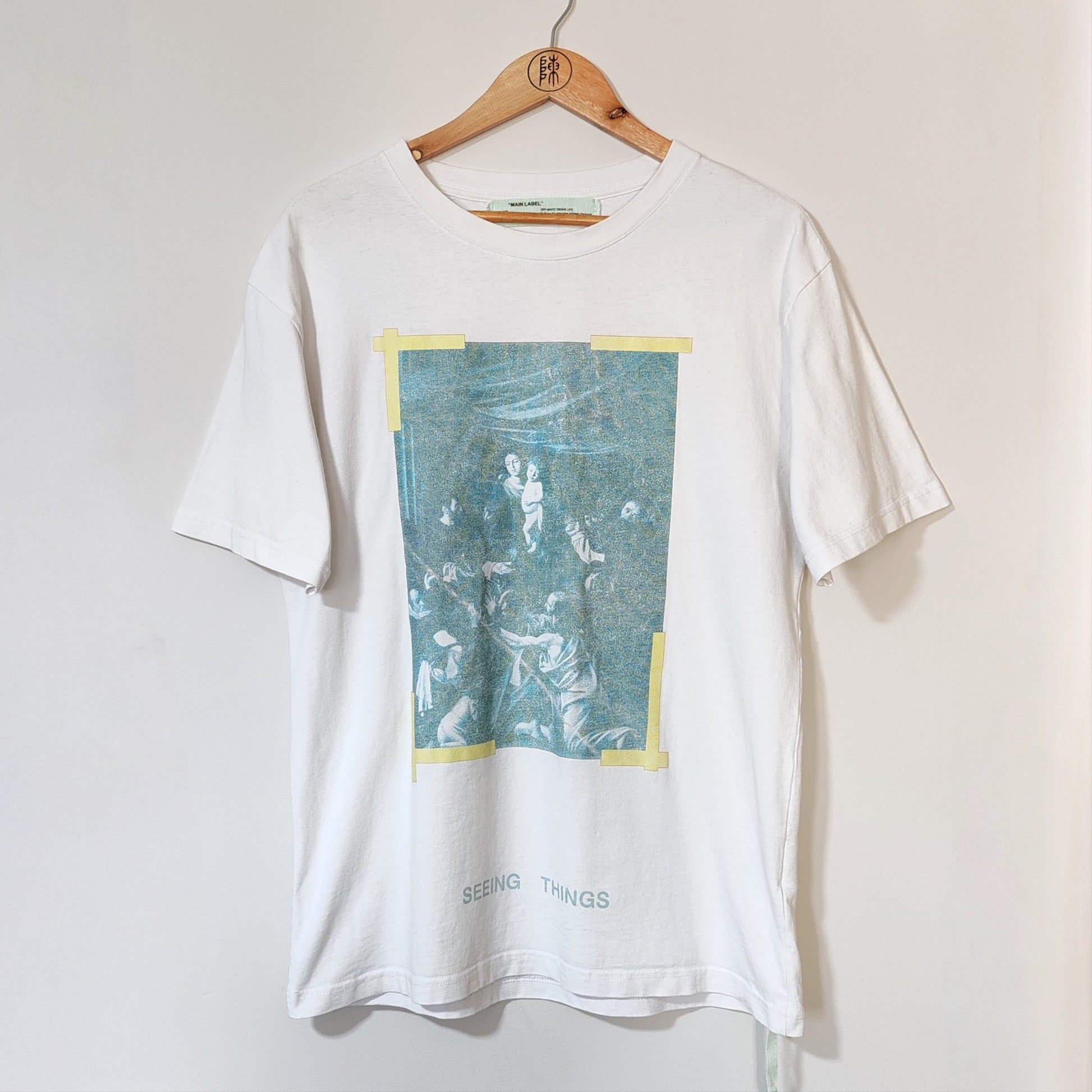 Off White Seeing Things Main Label Trond Life Vintage T Shirt