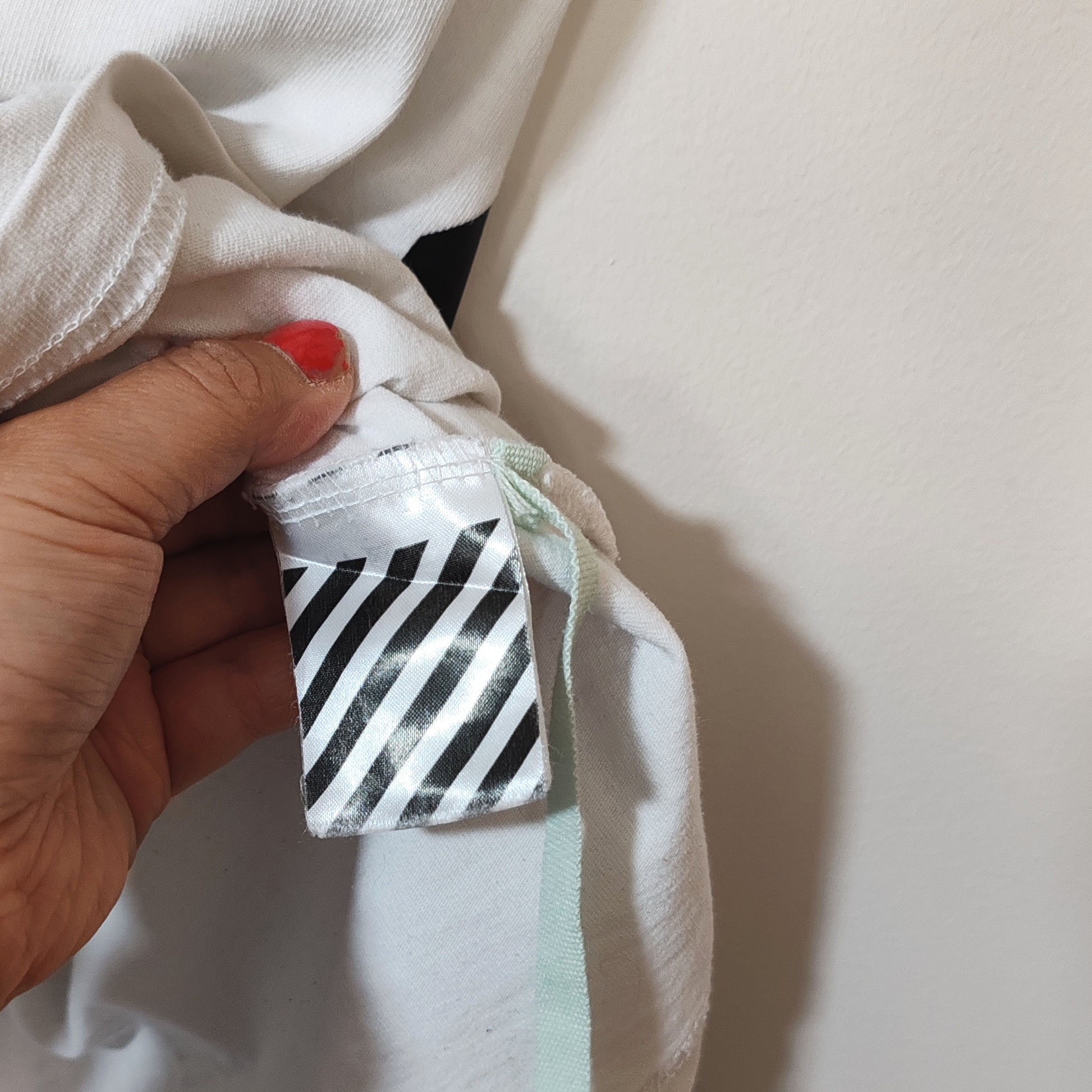 Off White Seeing Things Main Label Trond Life Vintage T Shirt