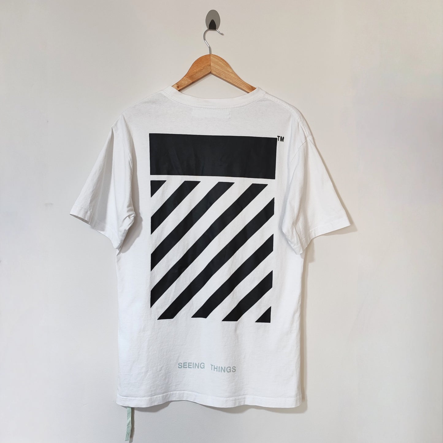 Off White Seeing Things Main Label Trond Life Vintage T Shirt