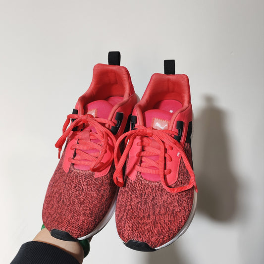 Puma Comet 2 Alt Softride Softfoam Coral Pink Black Trainers