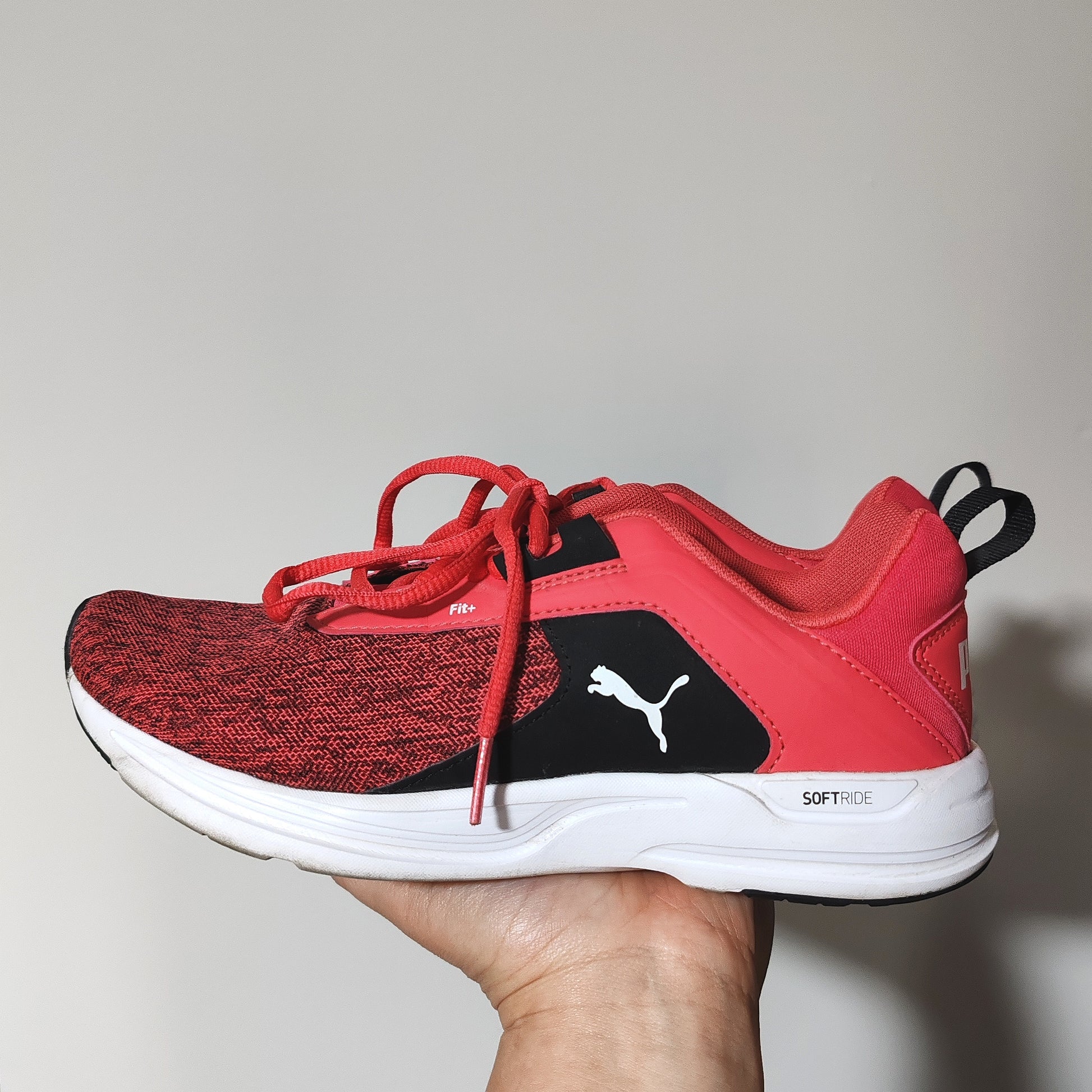 Puma Comet 2 Alt Softride Softfoam Coral Pink Black Trainers