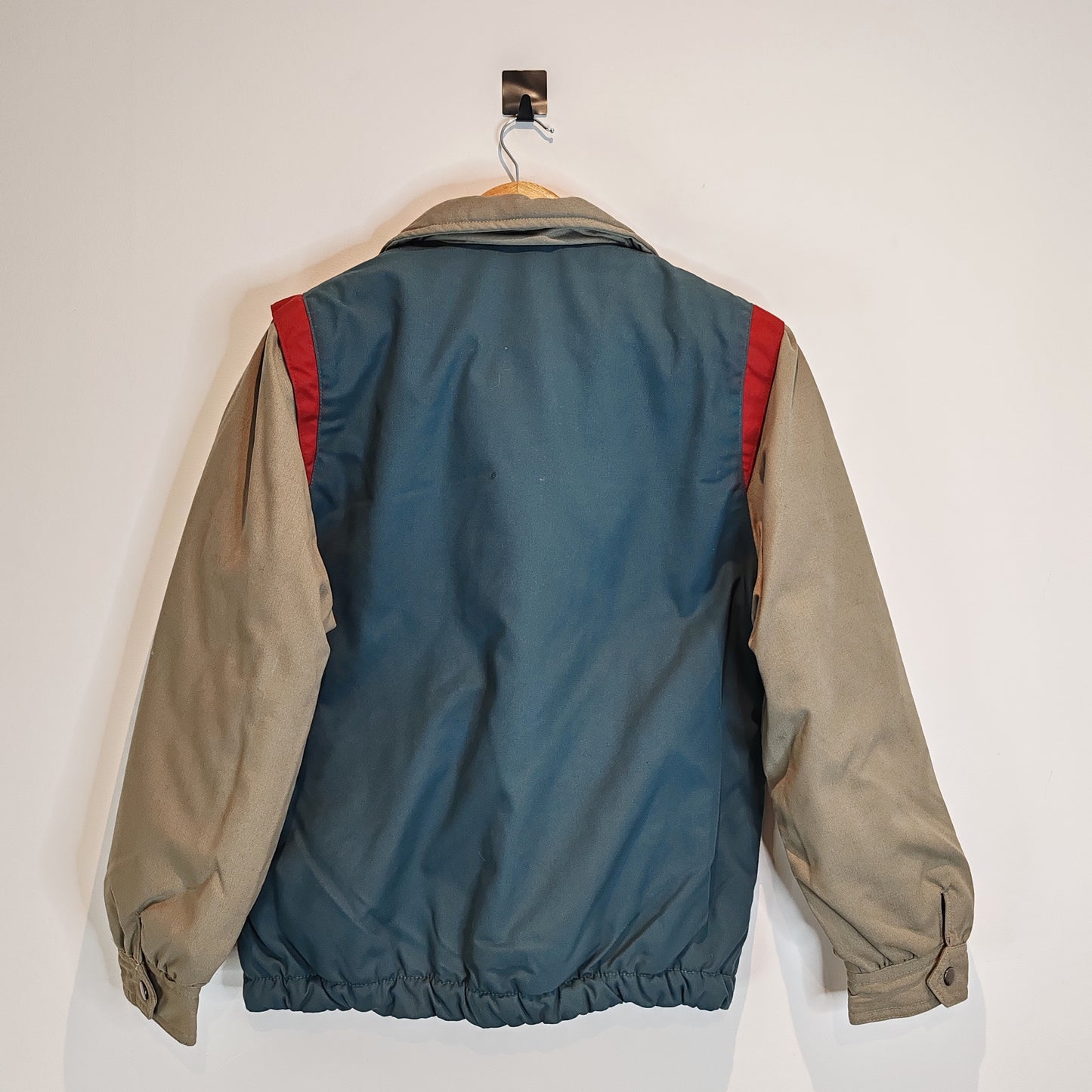 Savannah Green Stone Vintage Padded Coat