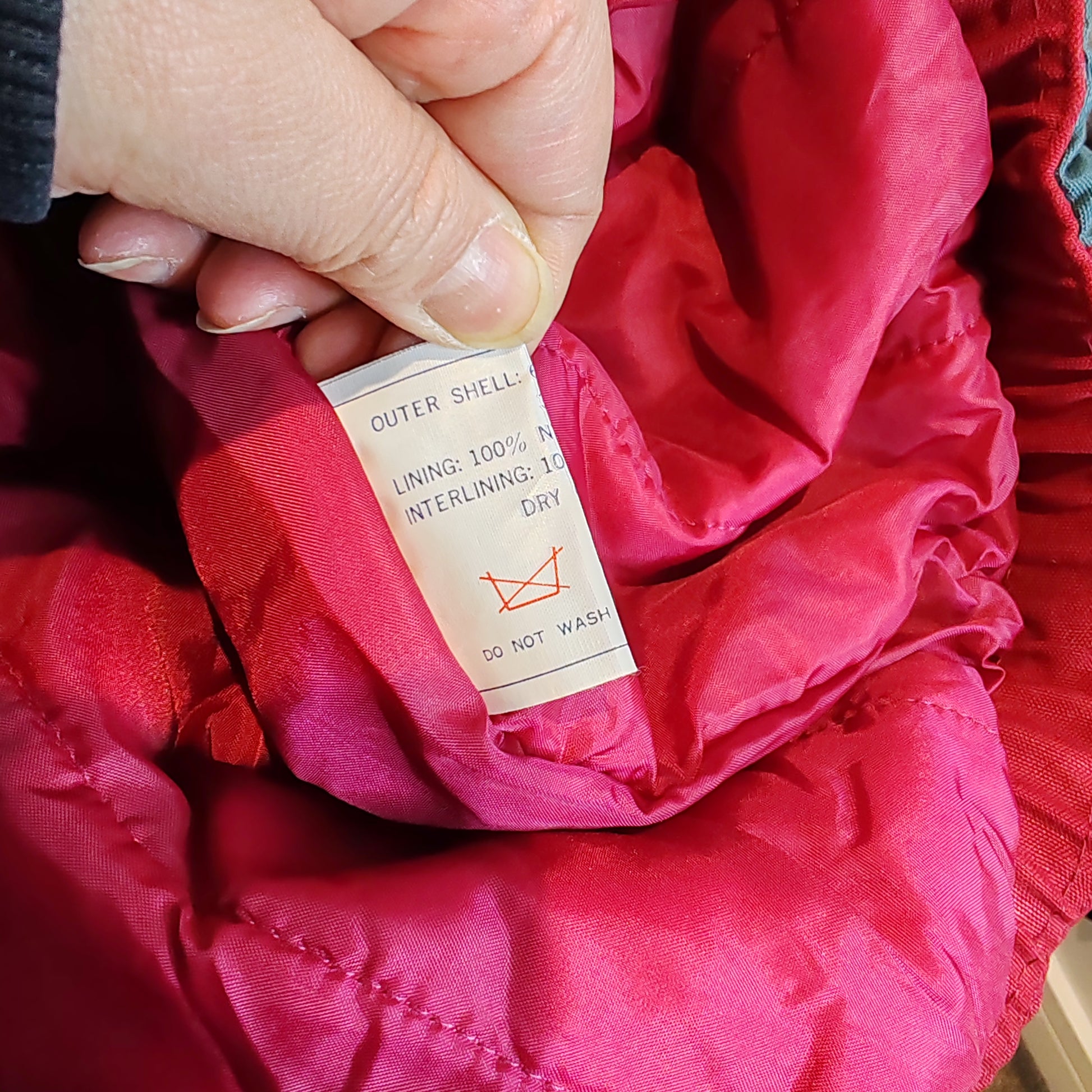 Savannah Green Stone Vintage Padded Coat