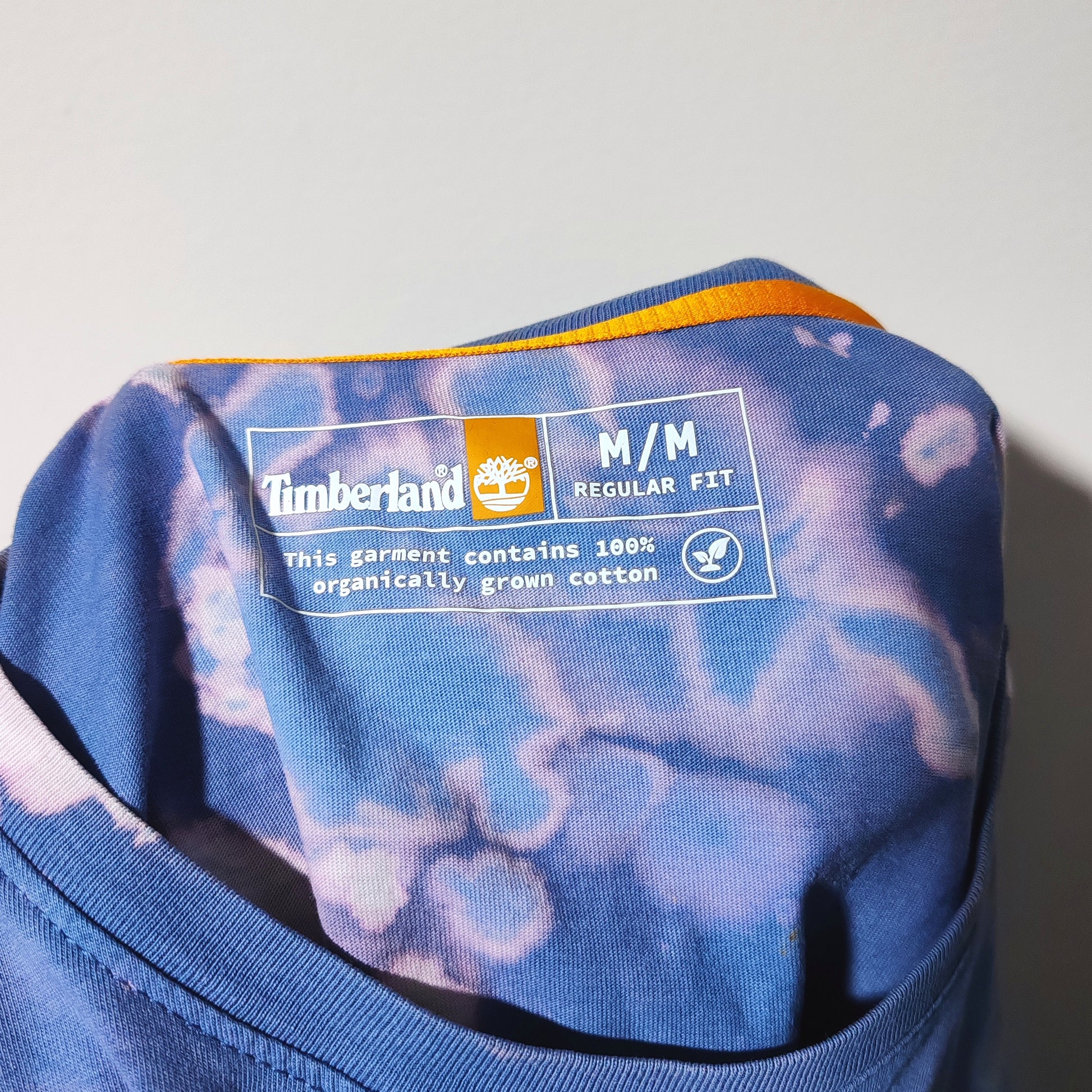 Timberland Blue Tie Dye Rework T Shirt