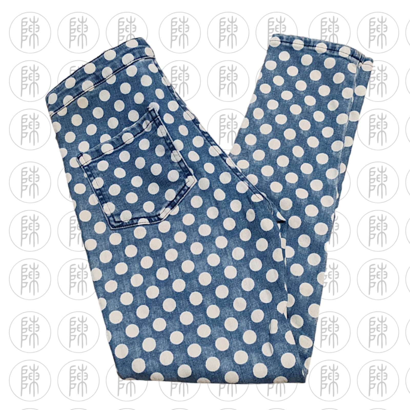 Topshop polka best sale dot jeans