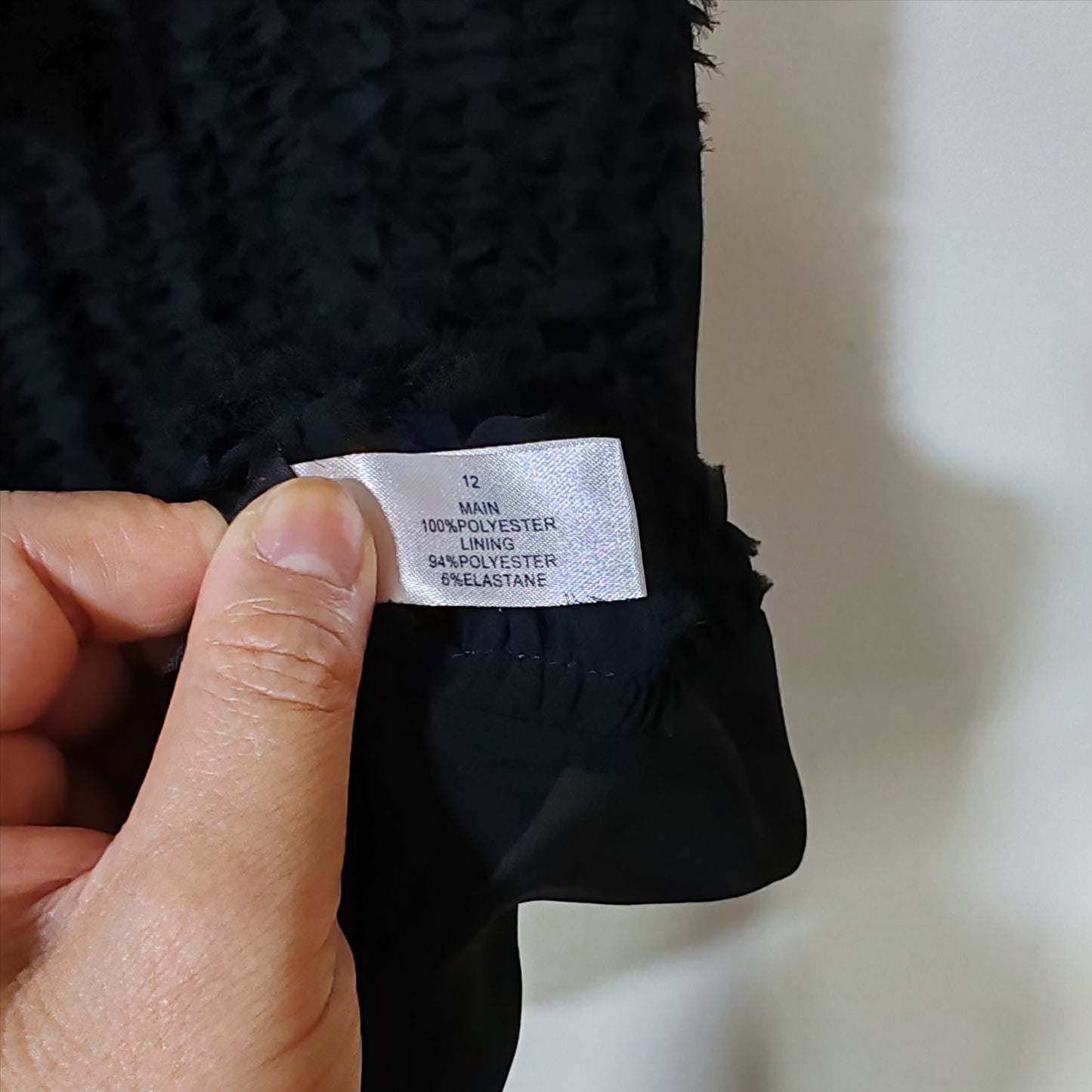 Untold Black Ruffle Detail Dress