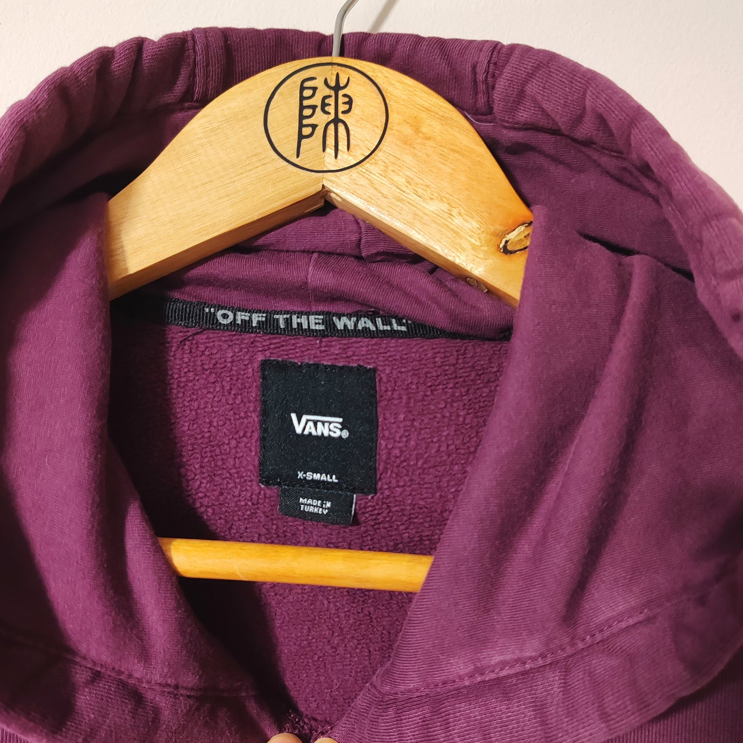 Vans Off The Wall Plum Purple Hoodie